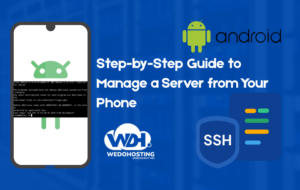 ssh android linux server / vps